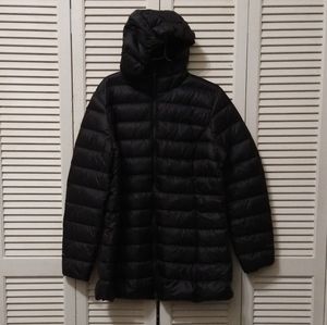 New Black Down Parka Winter Jacket